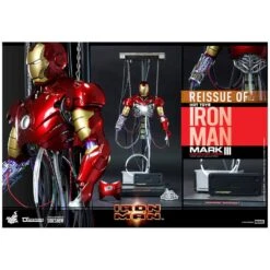 Hot Toys Marvel Iron Man Mark III Construction 1:6 Scale Figure -Television Action Figures Shop 10985622 8294892774574591