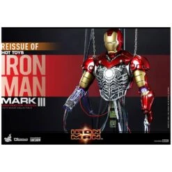 Hot Toys Marvel Iron Man Mark III Construction 1:6 Scale Figure -Television Action Figures Shop 10985622 9304892774673075