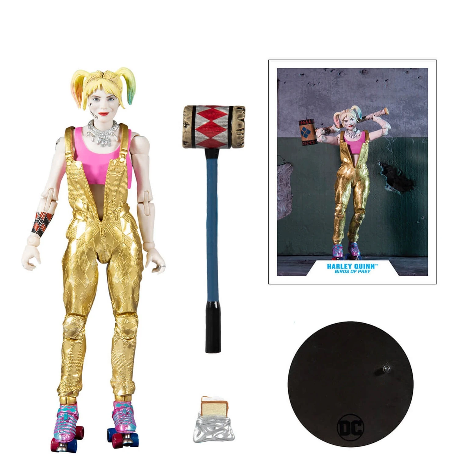 McFarlane DC Multiverse 7 Inch Action Figure - Birds Of Prey Harley Quinn 8 McFarlane DC Multiverse 7 Inch Action Figure - Birds Of Prey Harley Quinn - Image 6