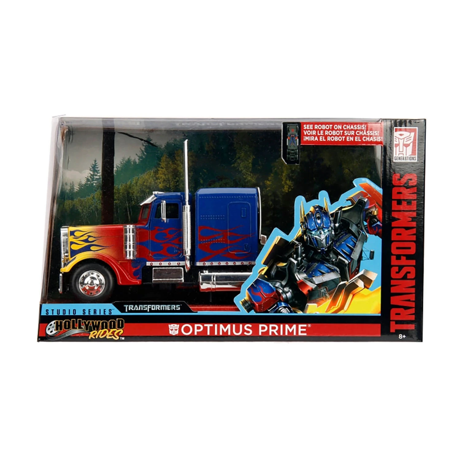 Jada Toys Jada Die Cast 1:24 Transformers Optimus Prime 6 Jada Toys Jada Die Cast 1:24 Transformers Optimus Prime - Image 4