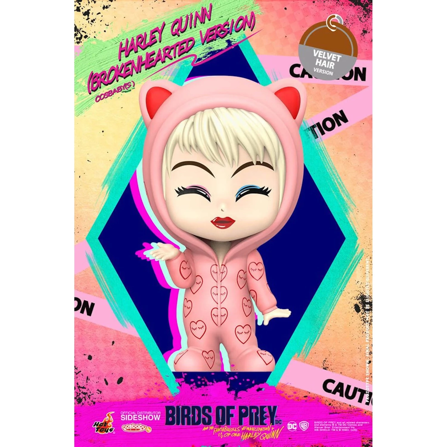 Hot Toys DC Comics Birds Of Prey Cosbaby Mini Figure Harley Quinn (Brokenhearted Version) 11cm 4 Hot Toys DC Comics Birds Of Prey Cosbaby Mini Figure Harley Quinn (Brokenhearted Version) 11cm - Image 2