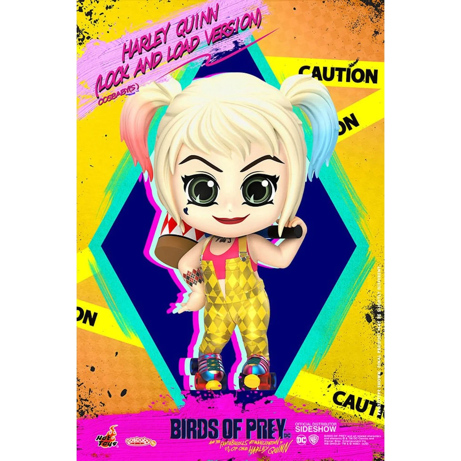 Hot Toys DC Comics Birds Of Prey Cosbaby Mini Figure Harley Quinn (Lock & Load Version) 11cm 4 Hot Toys DC Comics Birds Of Prey Cosbaby Mini Figure Harley Quinn (Lock & Load Version) 11cm - Image 2