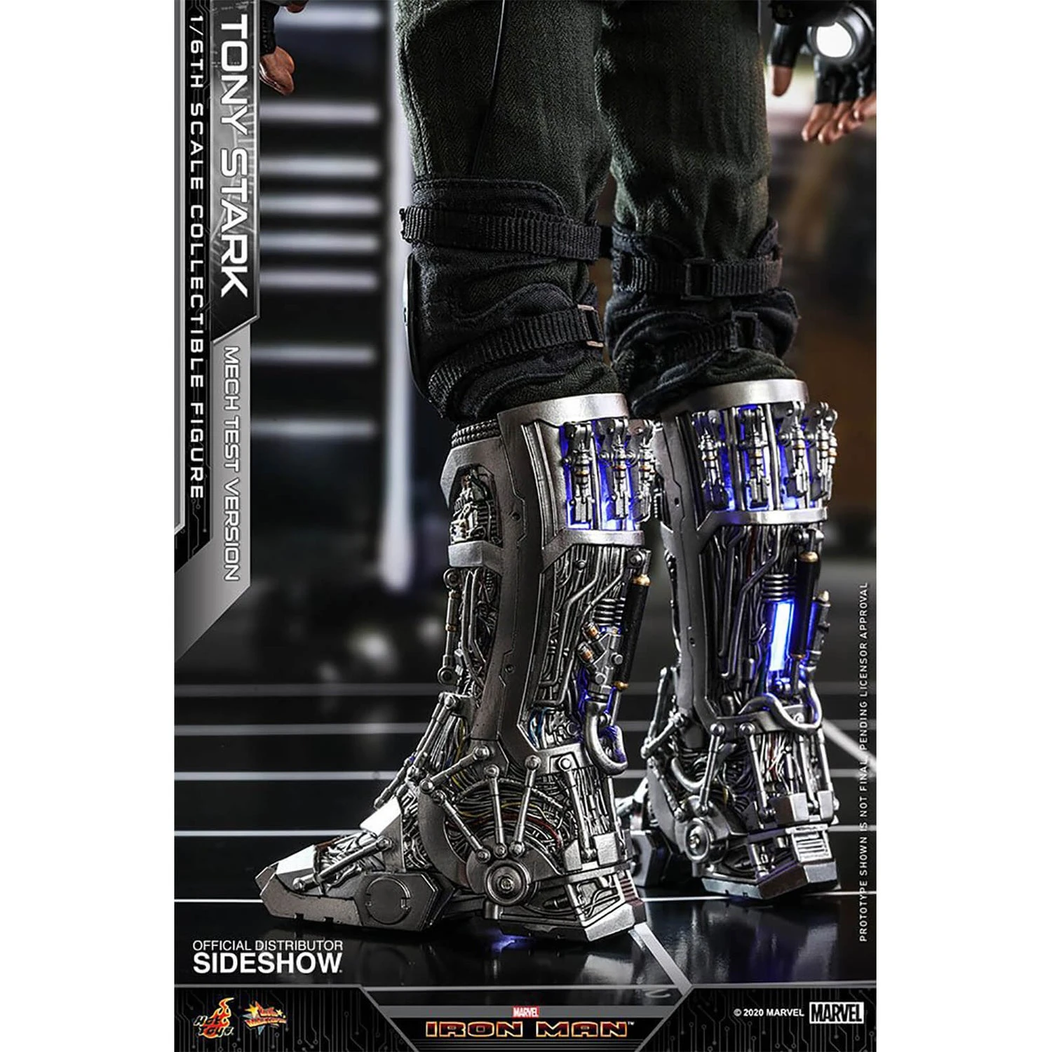 Hot Toys Iron Man Movie Masterpiece Action Figure 1/6 Tony Stark (Mech Test Version) 30 Cm 12 Hot Toys Iron Man Movie Masterpiece Action Figure 1/6 Tony Stark (Mech Test Version) 30 Cm - Image 10