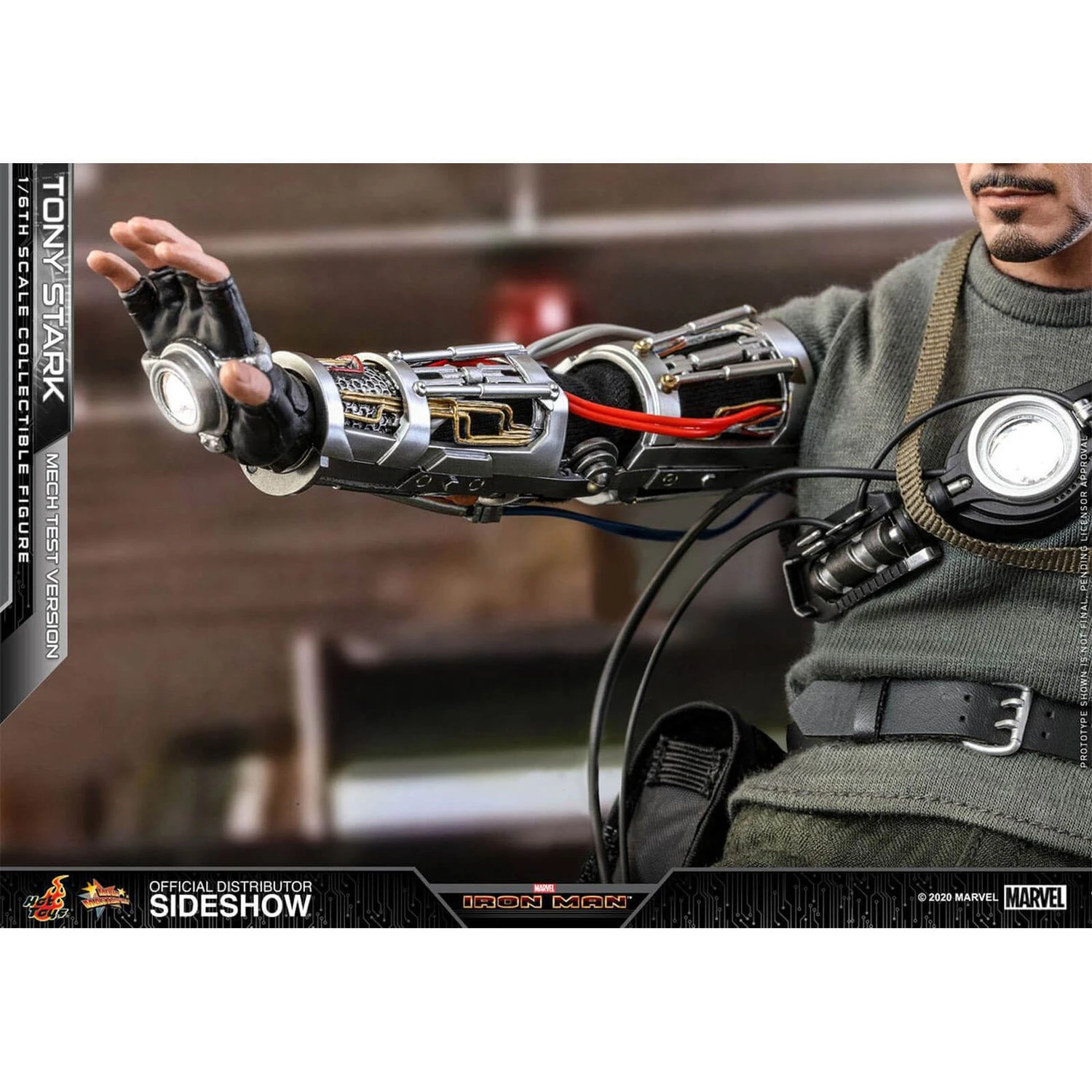 Hot Toys Iron Man Movie Masterpiece Action Figure 1/6 Tony Stark (Mech Test Version) 30 Cm 9 Hot Toys Iron Man Movie Masterpiece Action Figure 1/6 Tony Stark (Mech Test Version) 30 Cm - Image 7