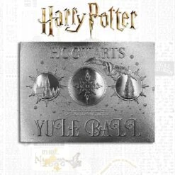 FANATTIK Harry Potter Silver Plated Yule Ball Ticket Limited Edition Replica
