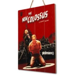 Doctor Collector Wolfenstein Colossus Wood Art - Limited Edition -Television Action Figures Shop 12668987 4864793042602902