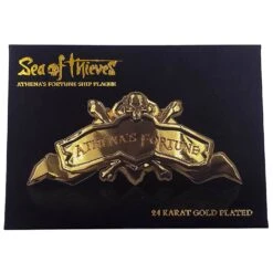 Sea Of Thieves Athena's Fortune Ship Plaque 24K Gold Plated Limited Edition Replica 9 Sea Of Thieves Athena's Fortune Ship Plaque 24K Gold Plated Limited Edition Replica -Television Action Figures Shop 12672570 1384807755475314