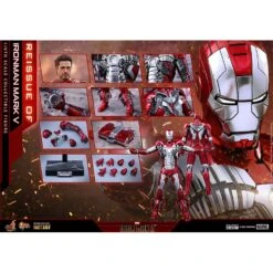 Hot Toys Iron Man 2 Movie Masterpiece Series Diecast Action Figure 1/6 Iron Man Mark V 32 Cm -Television Action Figures Shop 12795487 4894833677236467