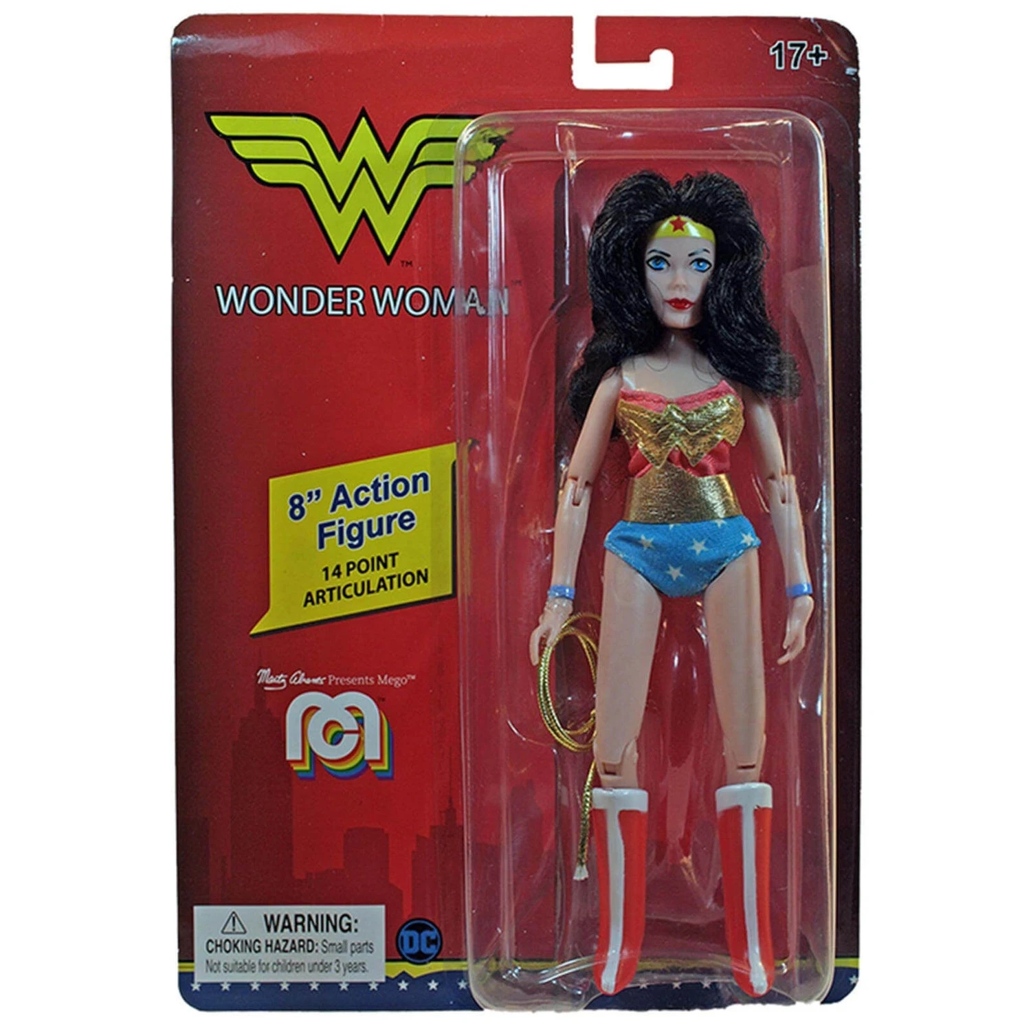 Mego 8" Figure - DC Comics Wonder Woman 3 Mego 8" Figure - DC Comics Wonder Woman