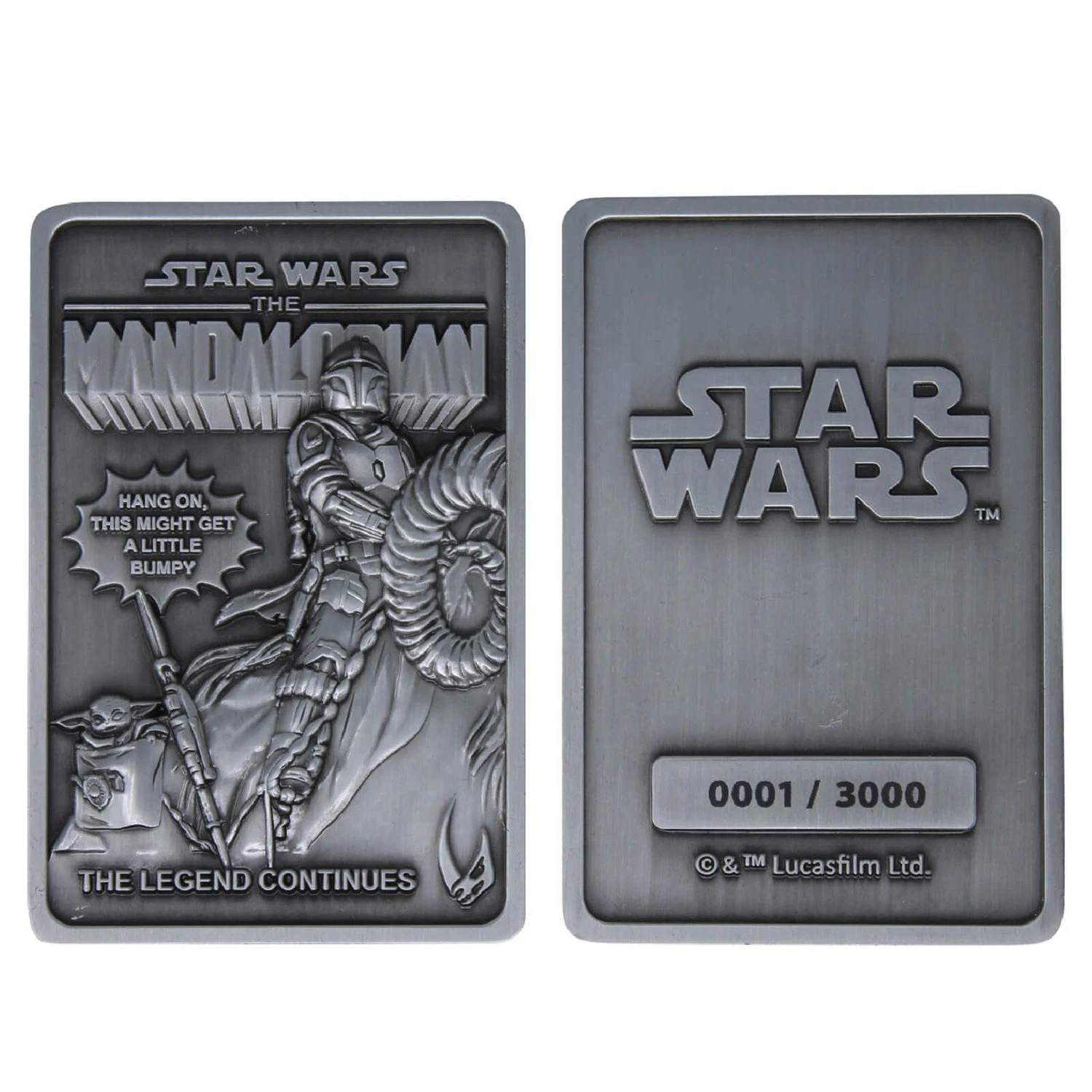 Star Wars The Mandalorian Din Djarin And The Child Ingot Replica - Zavvi Exclusive 5 Star Wars The Mandalorian Din Djarin And The Child Ingot Replica - Zavvi Exclusive - Image 3