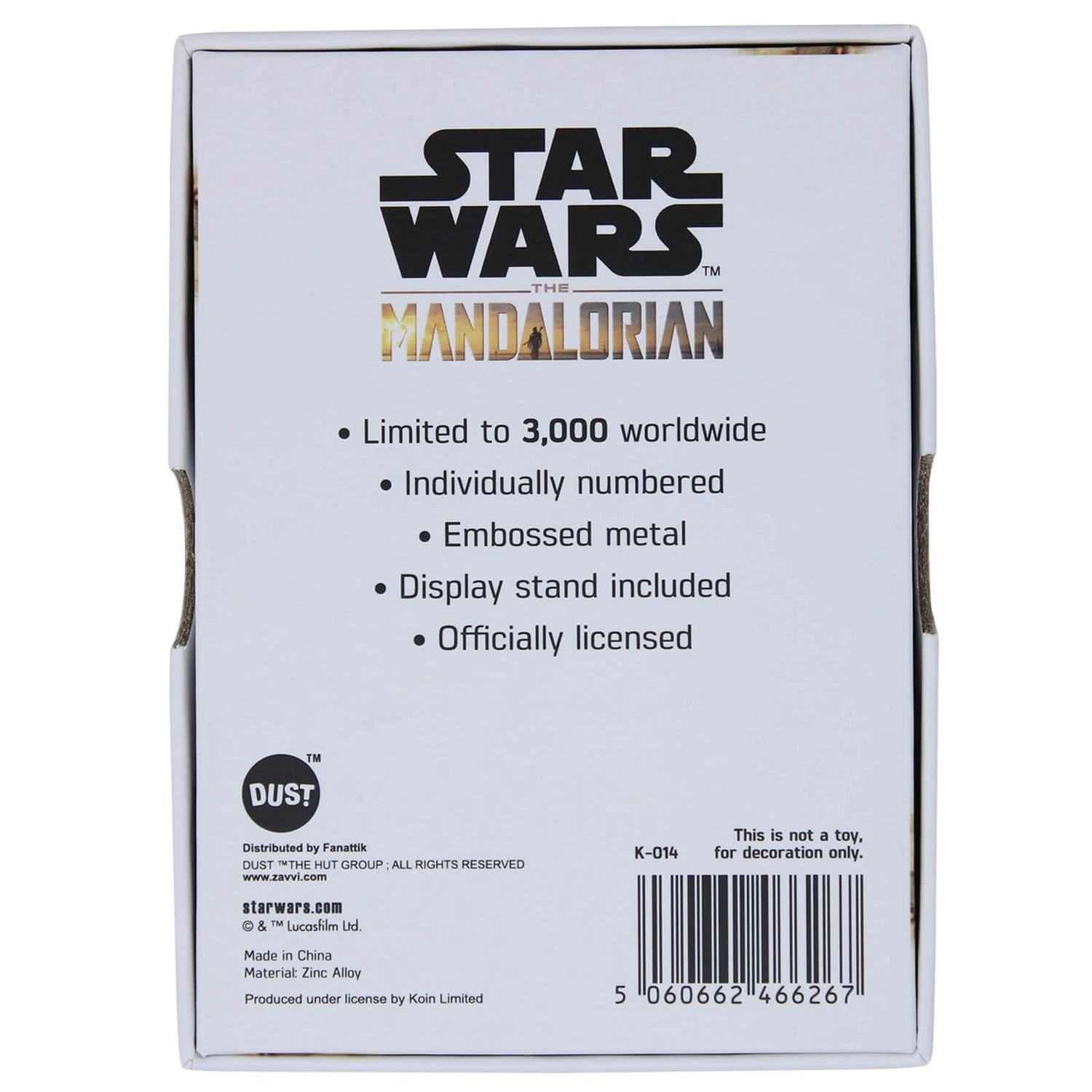 Star Wars The Mandalorian Din Djarin And The Child Ingot Replica - Zavvi Exclusive 7 Star Wars The Mandalorian Din Djarin And The Child Ingot Replica - Zavvi Exclusive - Image 5