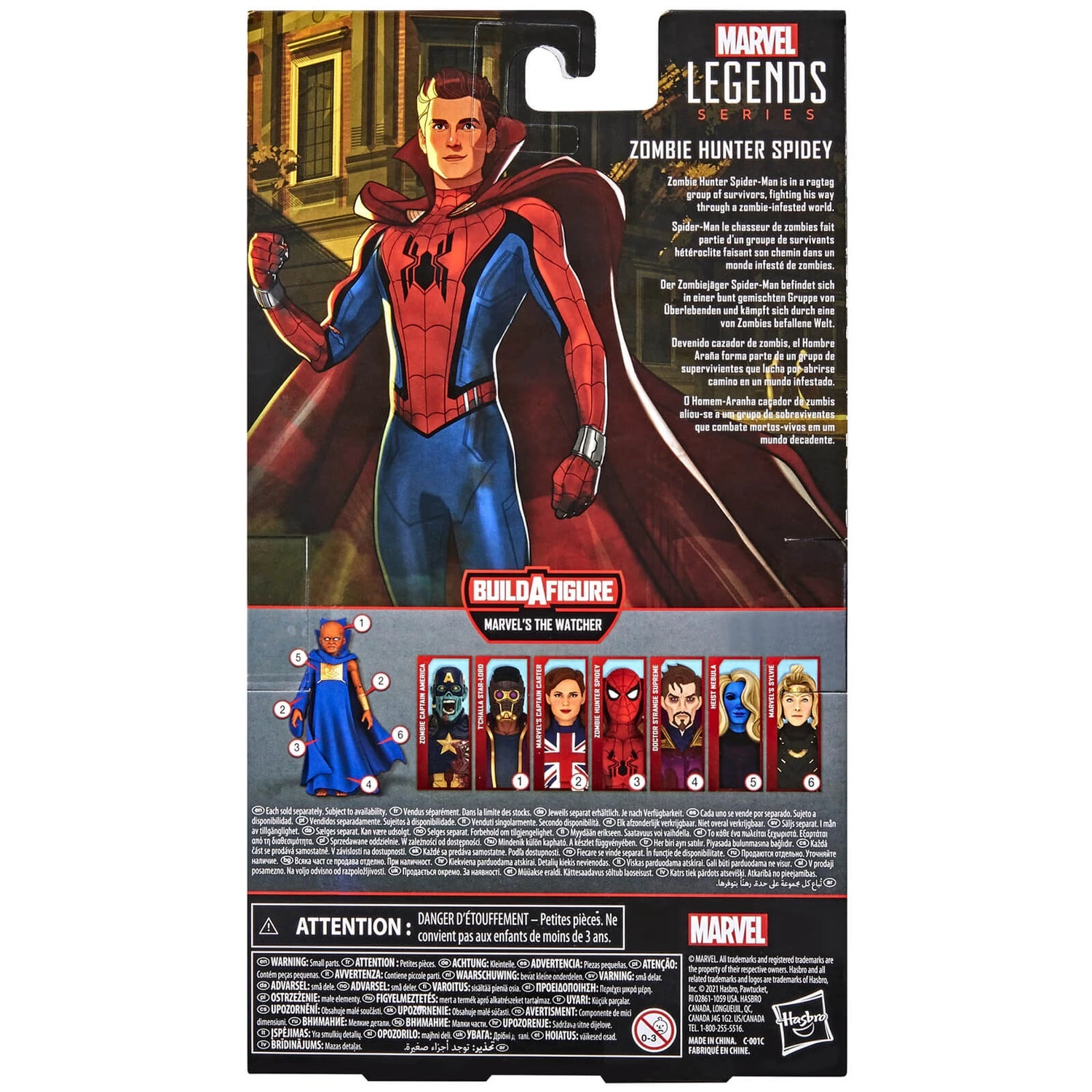 Hasbro Marvel Legends Series Zombie Hunter Spidey What If Action Figure And Build-a-Figure Parts 7 Hasbro Marvel Legends Series Zombie Hunter Spidey What If Action Figure And Build-a-Figure Parts - Image 5