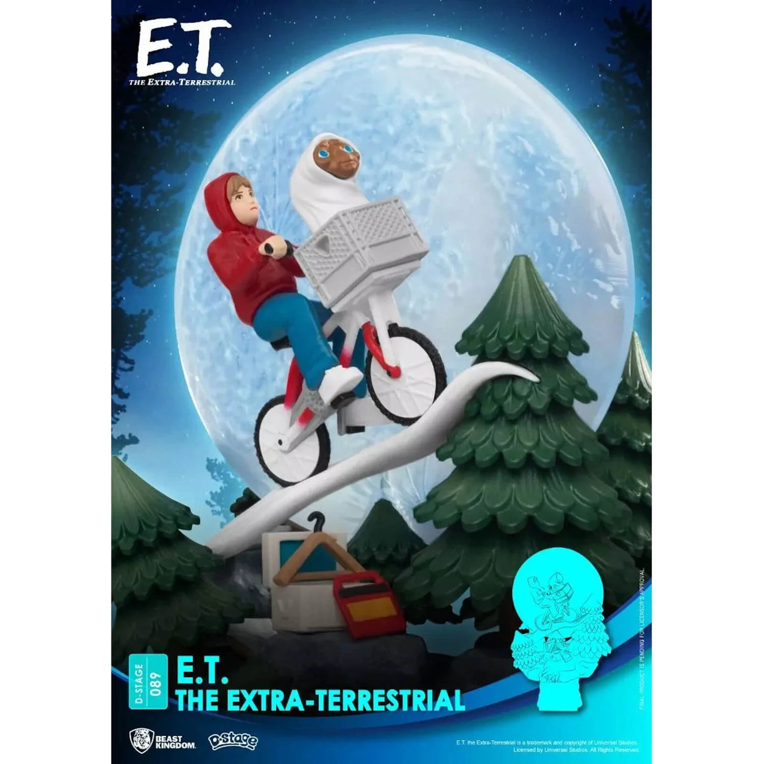 Beast Kingdom E.T. The Extra-Terrestrial D-Stage Diorama 8 Beast Kingdom E.T. The Extra-Terrestrial D-Stage Diorama - Image 6