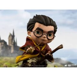 Iron Studios Harry Potter Mini Co. Illusion PVC Figure Harry Potter At The Quidditch Match 13 Cm -Television Action Figures Shop 12878759 1914842050711292