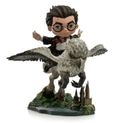 Iron Studios Harry Potter Mini Co. Illusion PVC Figure Harry Potter & Buckbeak 16 Cm