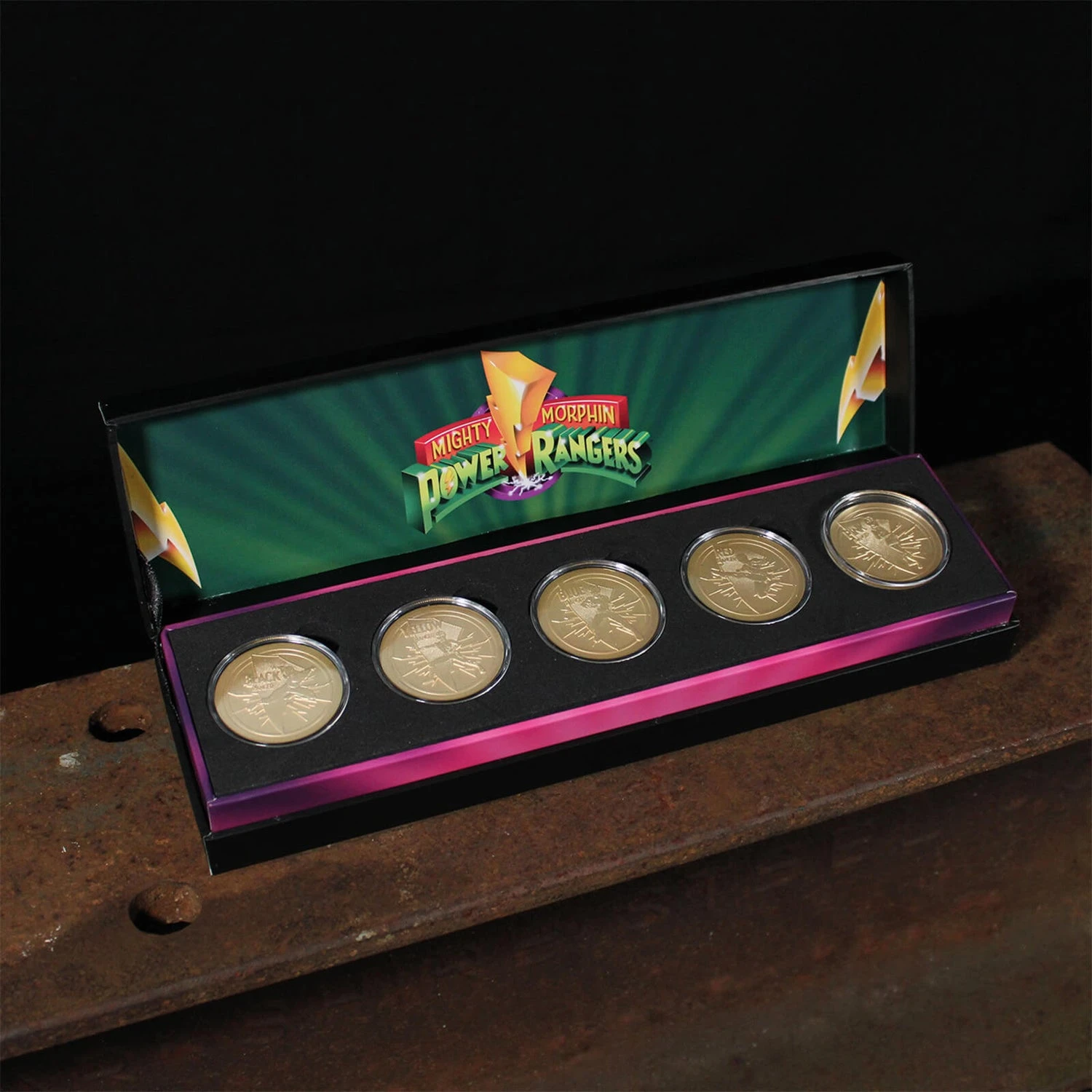 Power Rangers Limited Edition Coin Set - Zavvi Exclusive By DUST! 7 Power Rangers Limited Edition Coin Set - Zavvi Exclusive By DUST! - Image 5