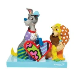 Disney Britto Collection Lady And The Tramp Figure Limited Edition