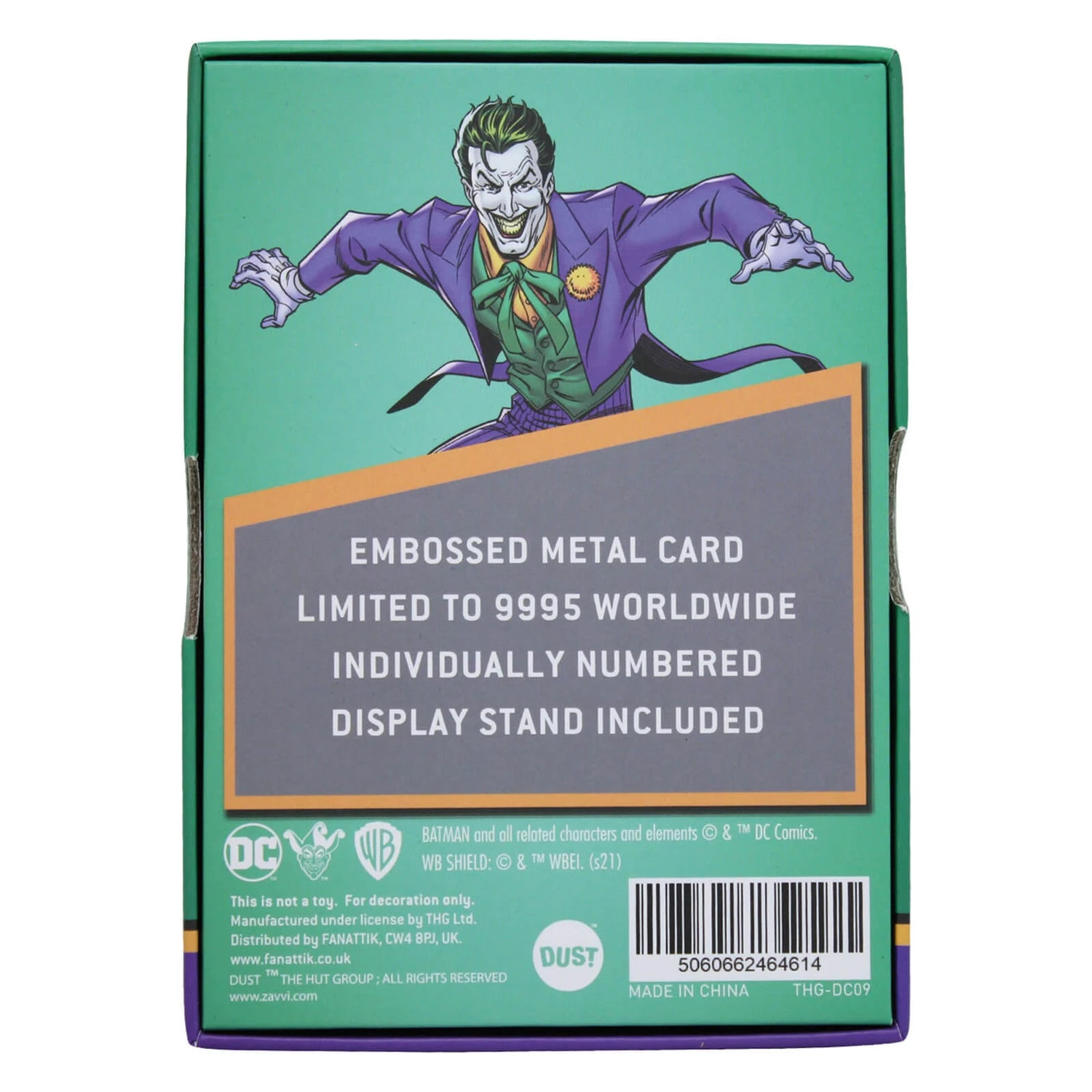 FANATTIK DUST! DC Comics Limited Edition Joker Ingot 8 FANATTIK DUST! DC Comics Limited Edition Joker Ingot - Image 6
