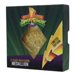 Fanattik Power Rangers Limited Edition 24k Medallion -Television Action Figures Shop 13174879 1484928085055440