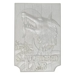 Fanattik American Werewolf In London Limited Edition Silver Plated Replica