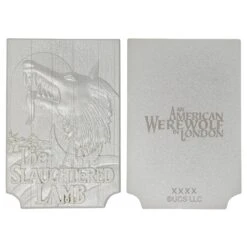 Fanattik American Werewolf In London Limited Edition Silver Plated Replica -Television Action Figures Shop 13174880 6114875440561583