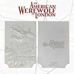 Fanattik American Werewolf In London Limited Edition Silver Plated Replica -Television Action Figures Shop 13174880 9904875440606946