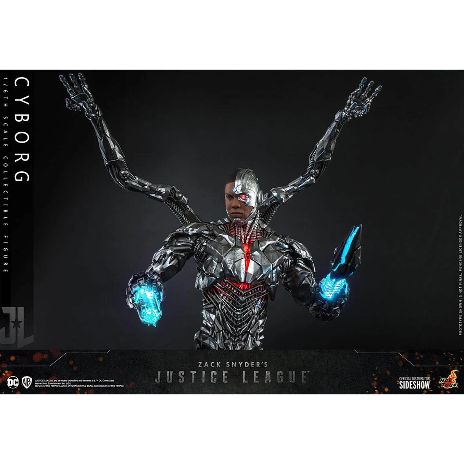 Hot Toys DC Comics Zack Snyder`s Justice League Action Figure 1/6 Cyborg 32 Cm 13 Hot Toys DC Comics Zack Snyder`s Justice League Action Figure 1/6 Cyborg 32 Cm - Image 11