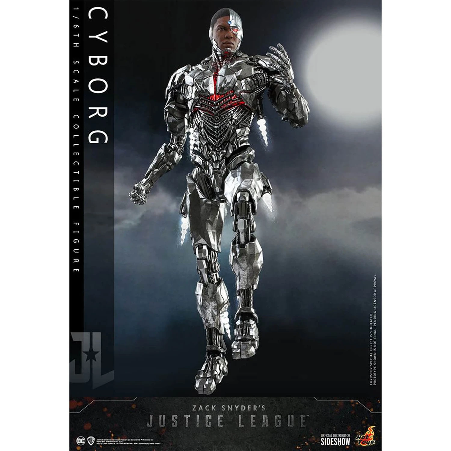 Hot Toys DC Comics Zack Snyder`s Justice League Action Figure 1/6 Cyborg 32 Cm 7 Hot Toys DC Comics Zack Snyder`s Justice League Action Figure 1/6 Cyborg 32 Cm - Image 5