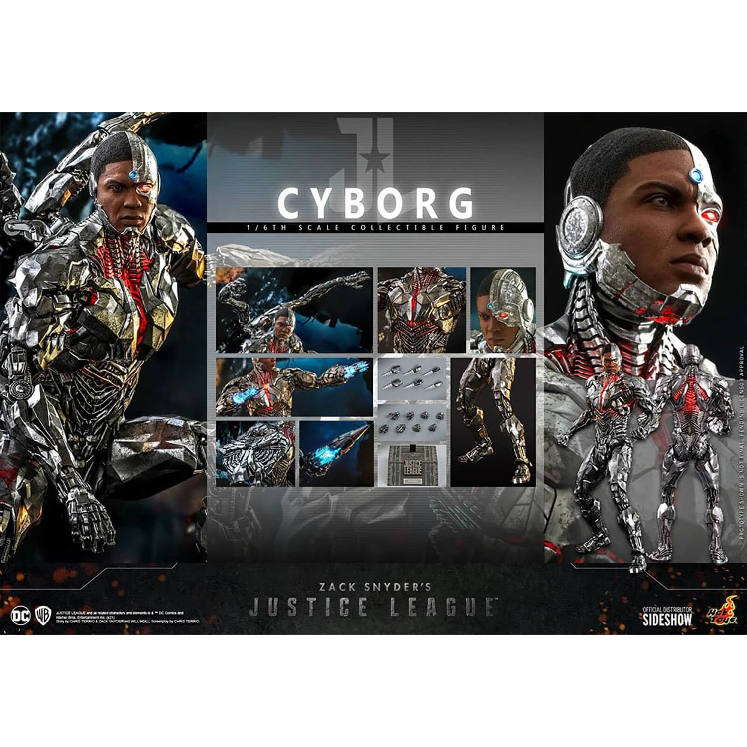 Hot Toys DC Comics Zack Snyder`s Justice League Action Figure 1/6 Cyborg 32 Cm 19 Hot Toys DC Comics Zack Snyder`s Justice League Action Figure 1/6 Cyborg 32 Cm - Image 17
