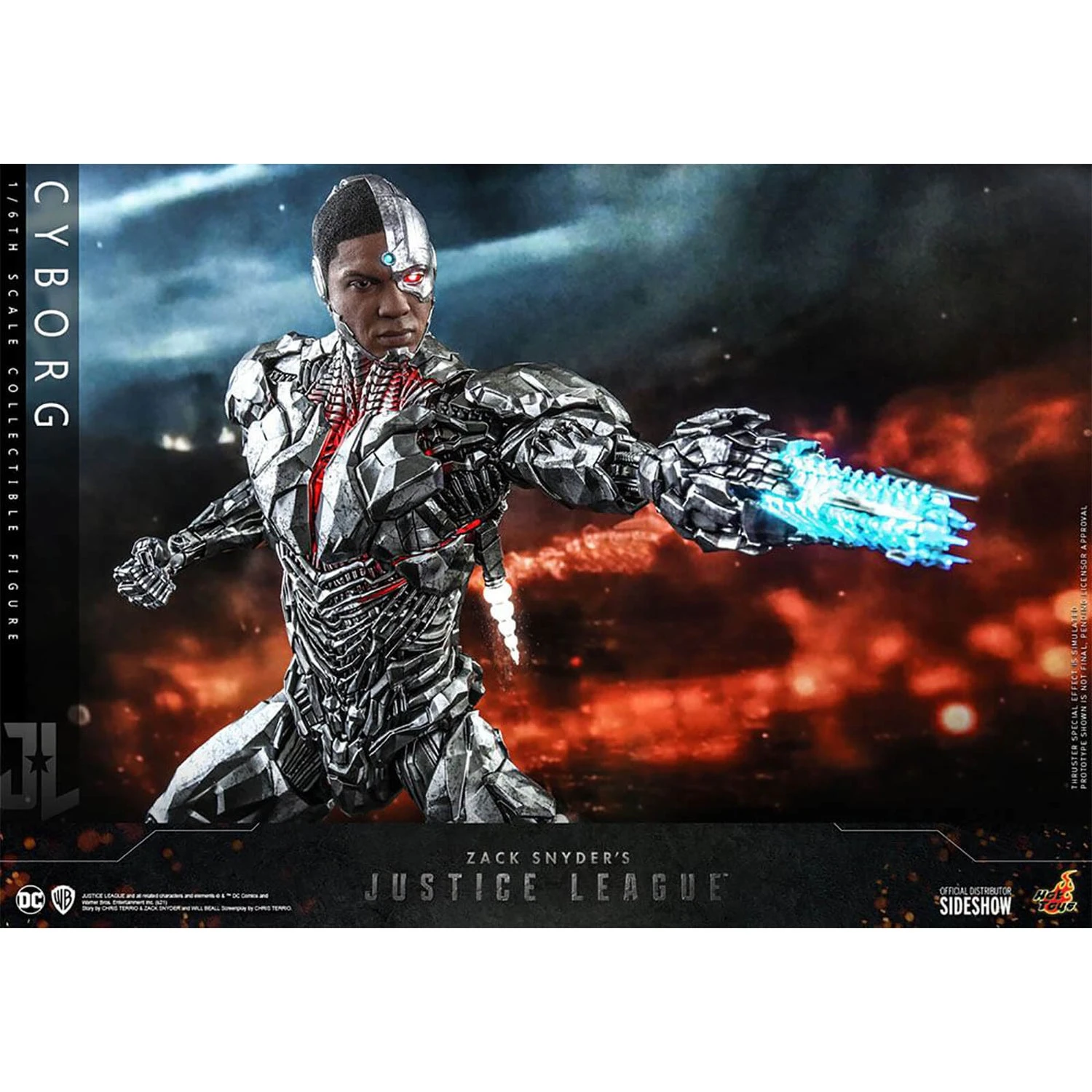 Hot Toys DC Comics Zack Snyder`s Justice League Action Figure 1/6 Cyborg 32 Cm 15 Hot Toys DC Comics Zack Snyder`s Justice League Action Figure 1/6 Cyborg 32 Cm - Image 13