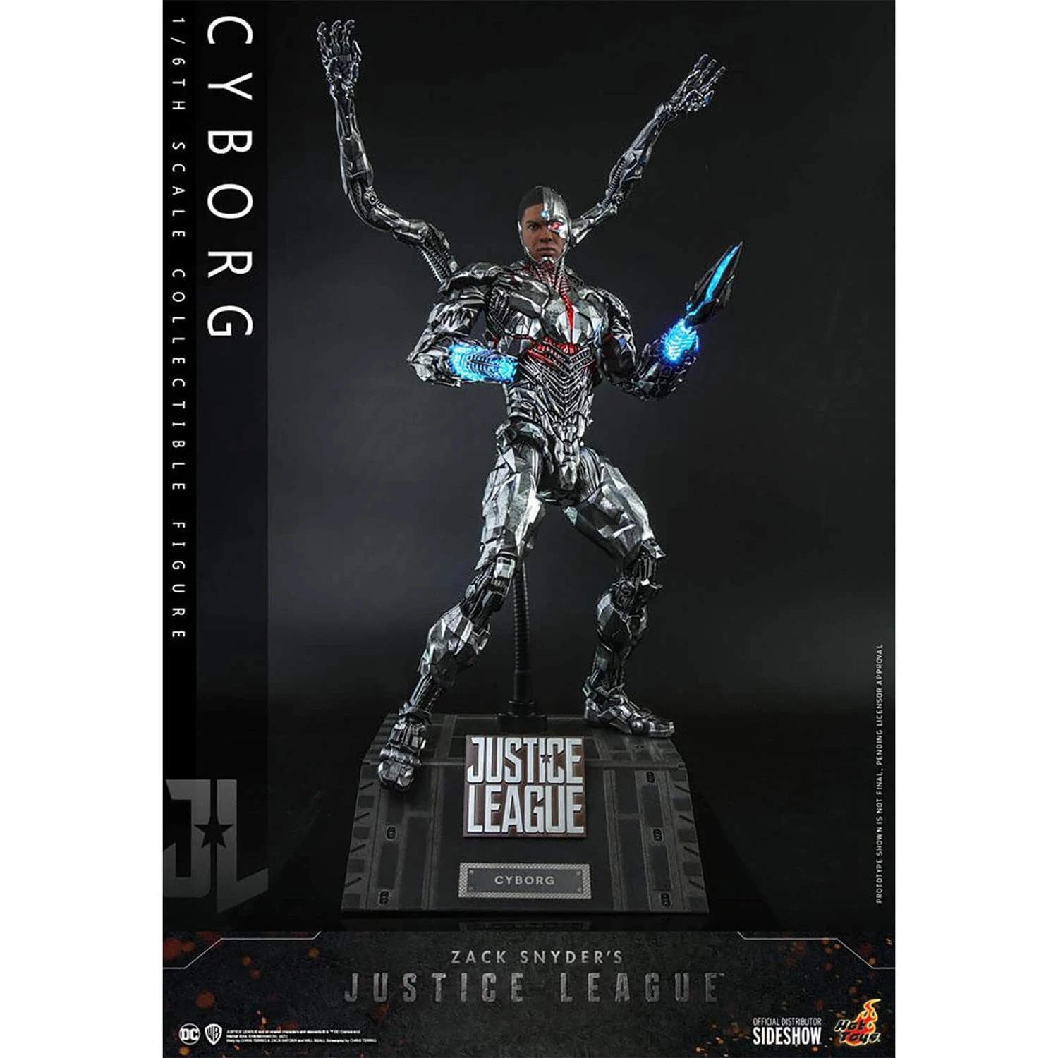 Hot Toys DC Comics Zack Snyder`s Justice League Action Figure 1/6 Cyborg 32 Cm 4 Hot Toys DC Comics Zack Snyder`s Justice League Action Figure 1/6 Cyborg 32 Cm - Image 2