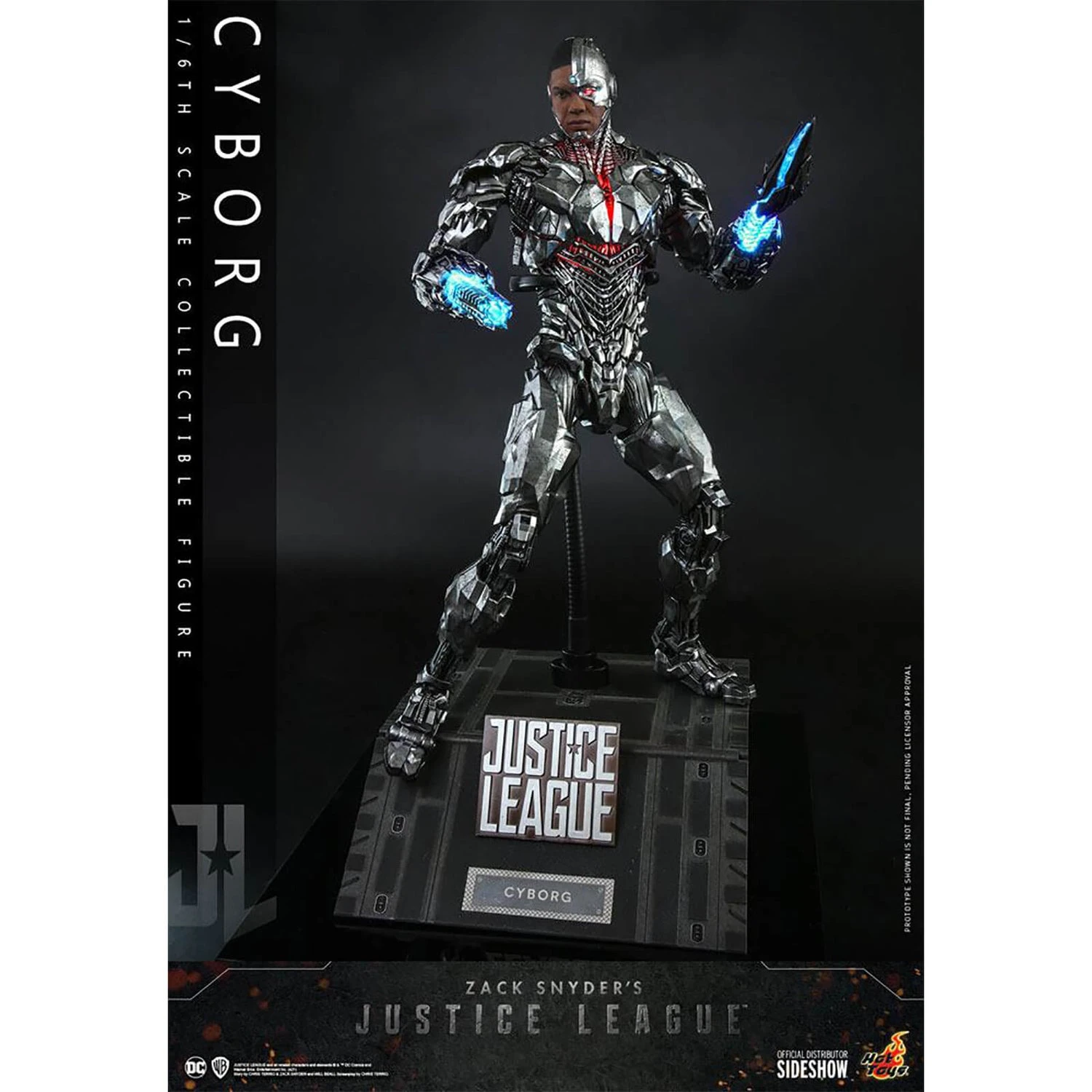 Hot Toys DC Comics Zack Snyder`s Justice League Action Figure 1/6 Cyborg 32 Cm 5 Hot Toys DC Comics Zack Snyder`s Justice League Action Figure 1/6 Cyborg 32 Cm - Image 3