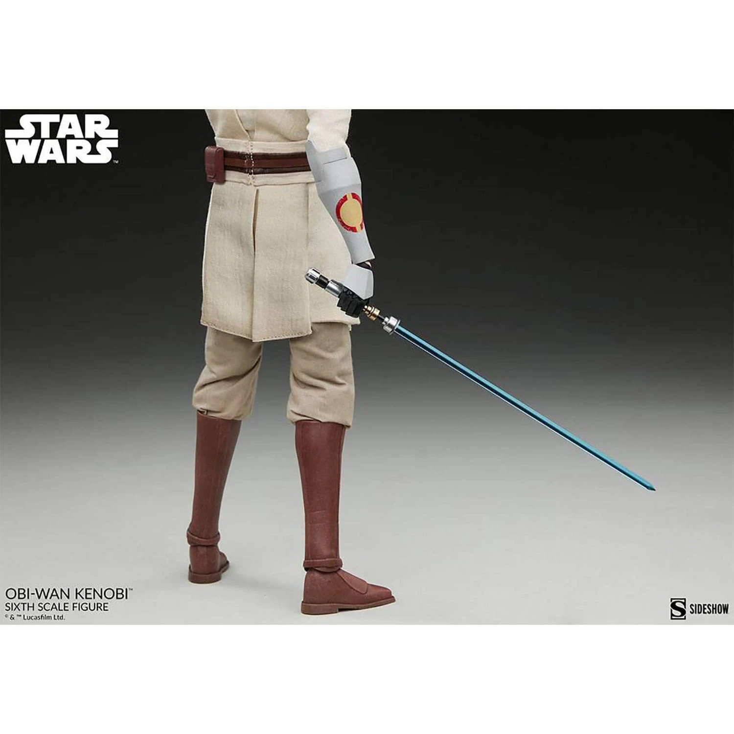 Sideshow Star Wars The Clone Wars Action Figure 1/6 Obi-Wan Kenobi 30 Cm 14 Sideshow Star Wars The Clone Wars Action Figure 1/6 Obi-Wan Kenobi 30 Cm - Image 12