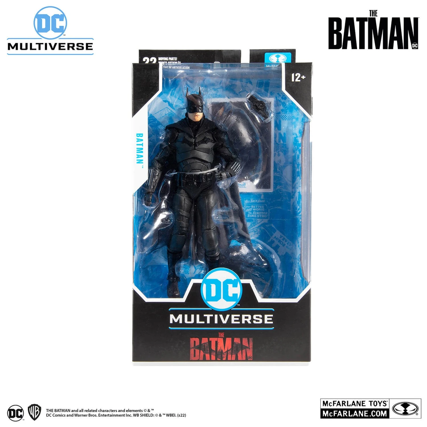 McFarlane DC Multiverse The Batman 7" Action Figure - Batman 6 McFarlane DC Multiverse The Batman 7" Action Figure - Batman - Image 4