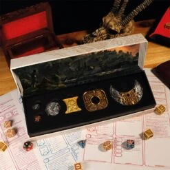 Fanattik Dungeons & Dragons Replica Limited Edition Coin Set -Television Action Figures Shop 13246293 1704888399370394