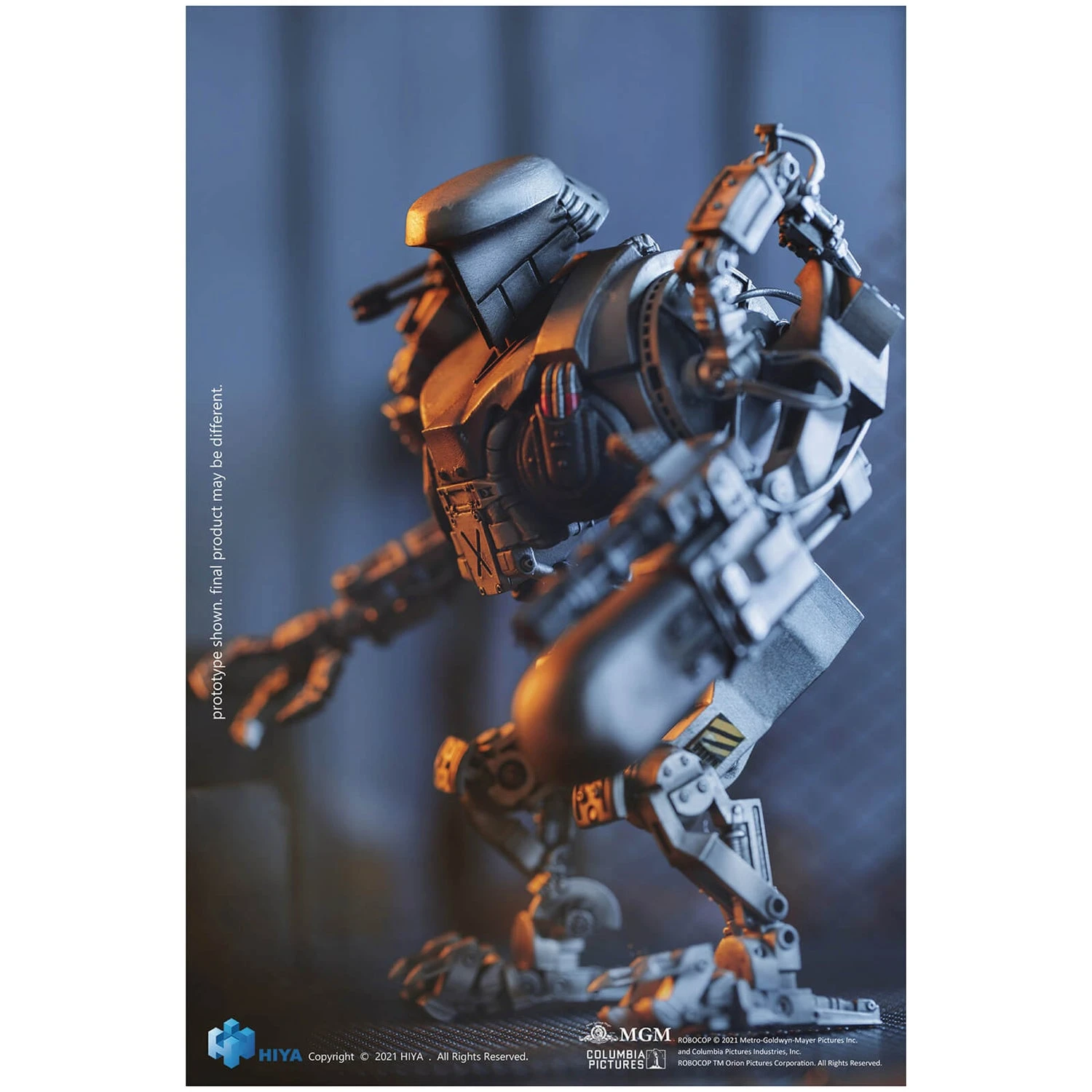 HIYA Toys Robocop 2 Exquisite Mini 1/18 Scale Figure - Robocain 4 HIYA Toys Robocop 2 Exquisite Mini 1/18 Scale Figure - Robocain - Image 2