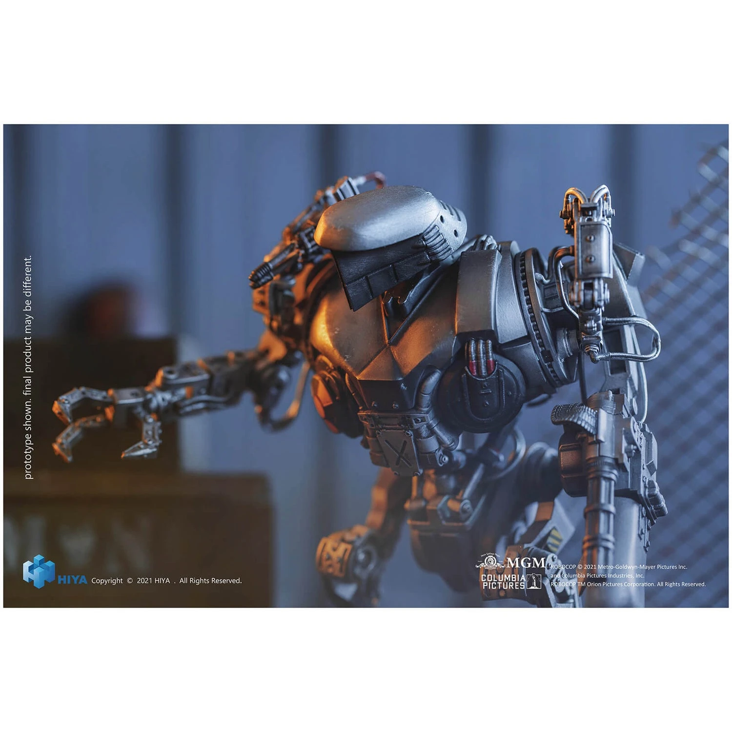 HIYA Toys Robocop 2 Exquisite Mini 1/18 Scale Figure - Robocain 7 HIYA Toys Robocop 2 Exquisite Mini 1/18 Scale Figure - Robocain - Image 5