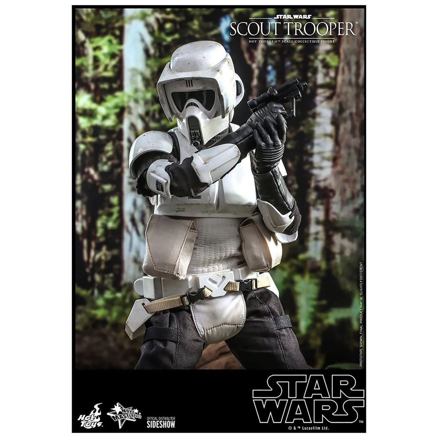 Hot Toys Star Wars Episode VI Action Figure 1/6 Scout Trooper 30 Cm 12 Hot Toys Star Wars Episode VI Action Figure 1/6 Scout Trooper 30 Cm - Image 10