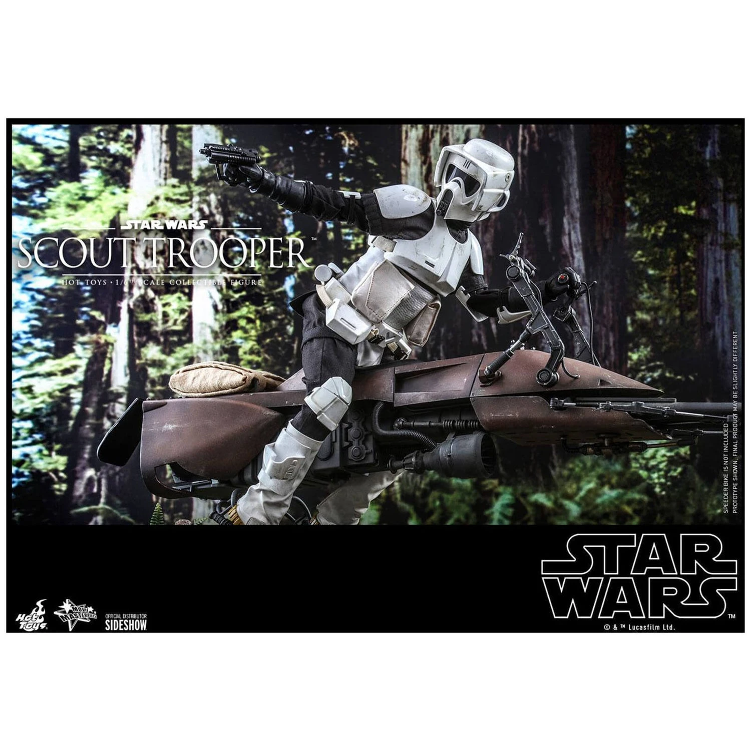 Hot Toys Star Wars Episode VI Action Figure 1/6 Scout Trooper 30 Cm 14 Hot Toys Star Wars Episode VI Action Figure 1/6 Scout Trooper 30 Cm - Image 12