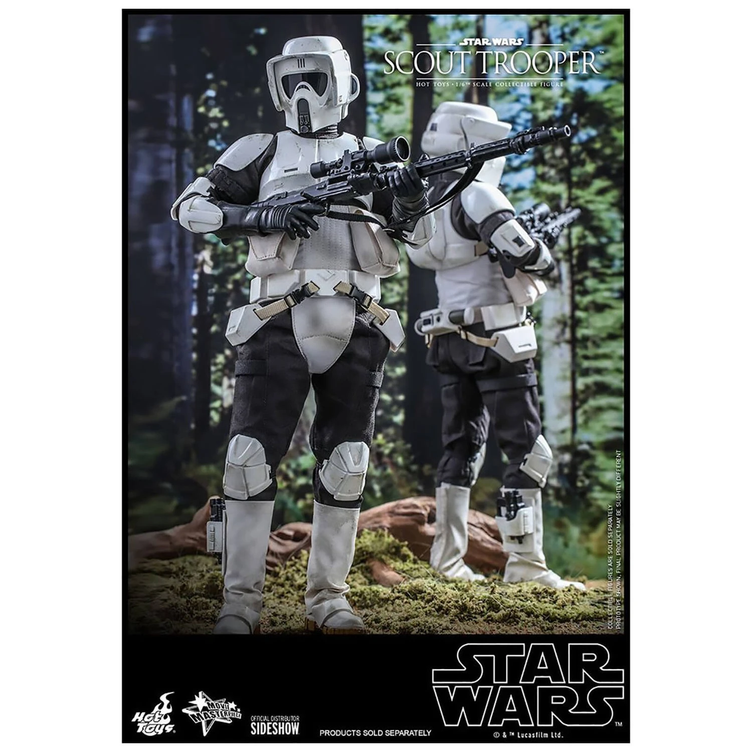 Hot Toys Star Wars Episode VI Action Figure 1/6 Scout Trooper 30 Cm 8 Hot Toys Star Wars Episode VI Action Figure 1/6 Scout Trooper 30 Cm - Image 6