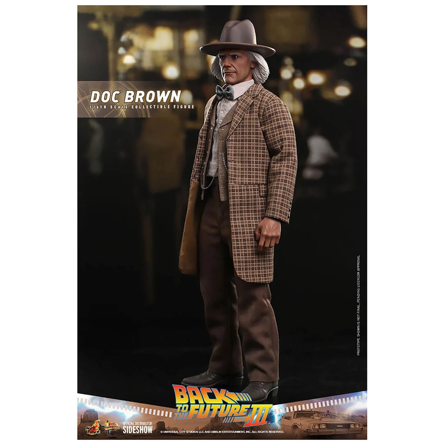 Hot Toys Back To The Future III Movie Masterpiece Action Figure 1/6 Doc Brown 32cm 9 Hot Toys Back To The Future III Movie Masterpiece Action Figure 1/6 Doc Brown 32cm - Image 7
