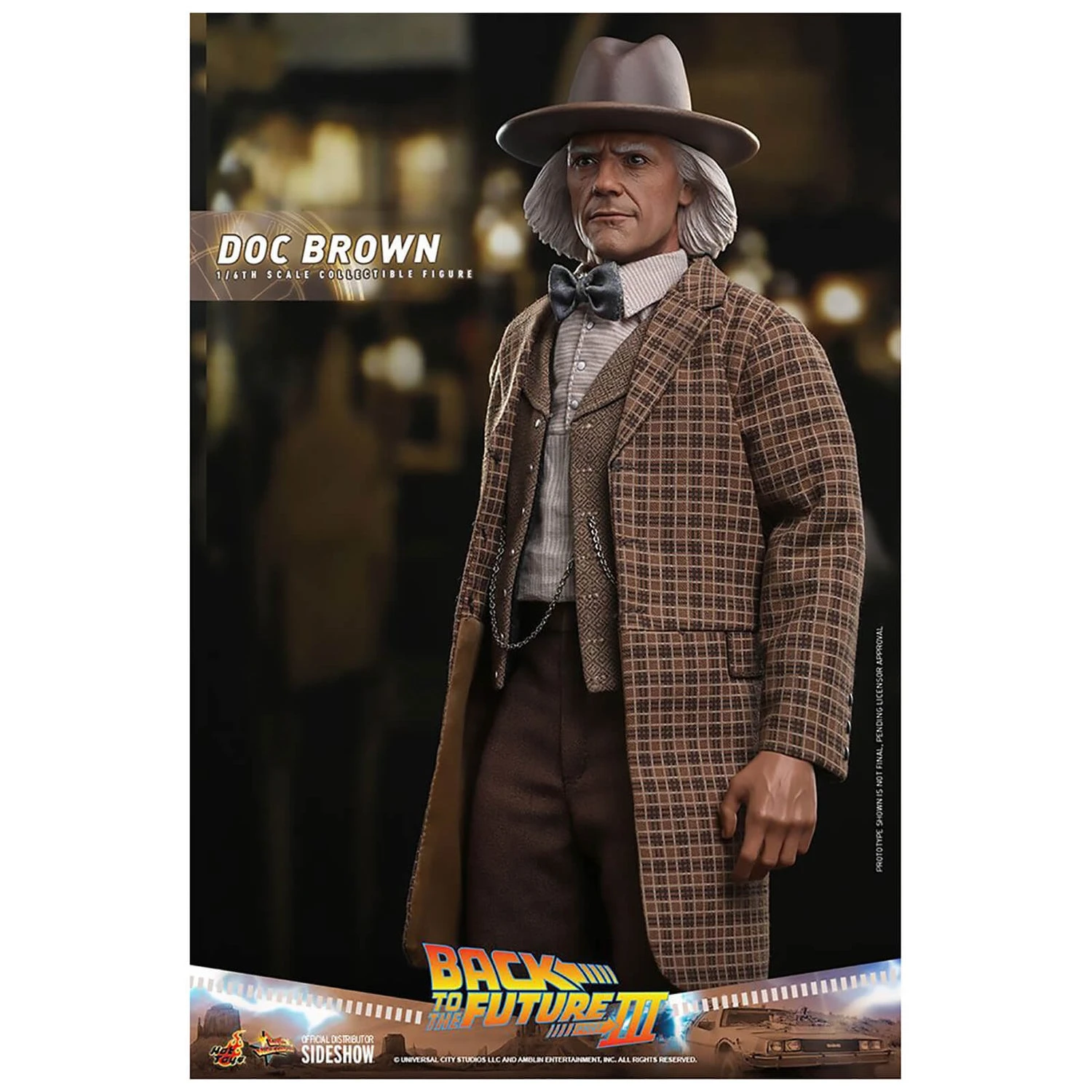 Hot Toys Back To The Future III Movie Masterpiece Action Figure 1/6 Doc Brown 32cm 10 Hot Toys Back To The Future III Movie Masterpiece Action Figure 1/6 Doc Brown 32cm - Image 8