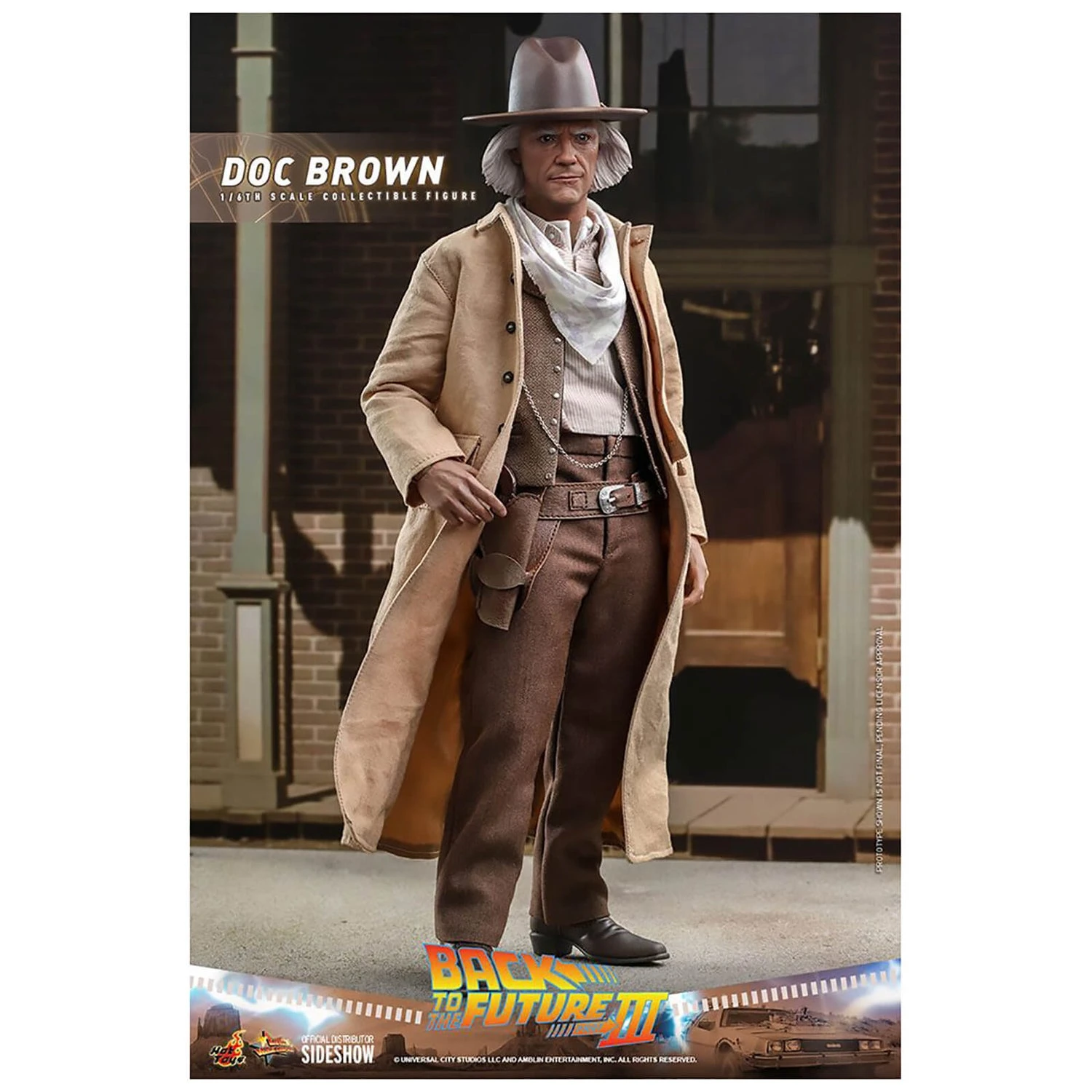 Hot Toys Back To The Future III Movie Masterpiece Action Figure 1/6 Doc Brown 32cm 18 Hot Toys Back To The Future III Movie Masterpiece Action Figure 1/6 Doc Brown 32cm - Image 16