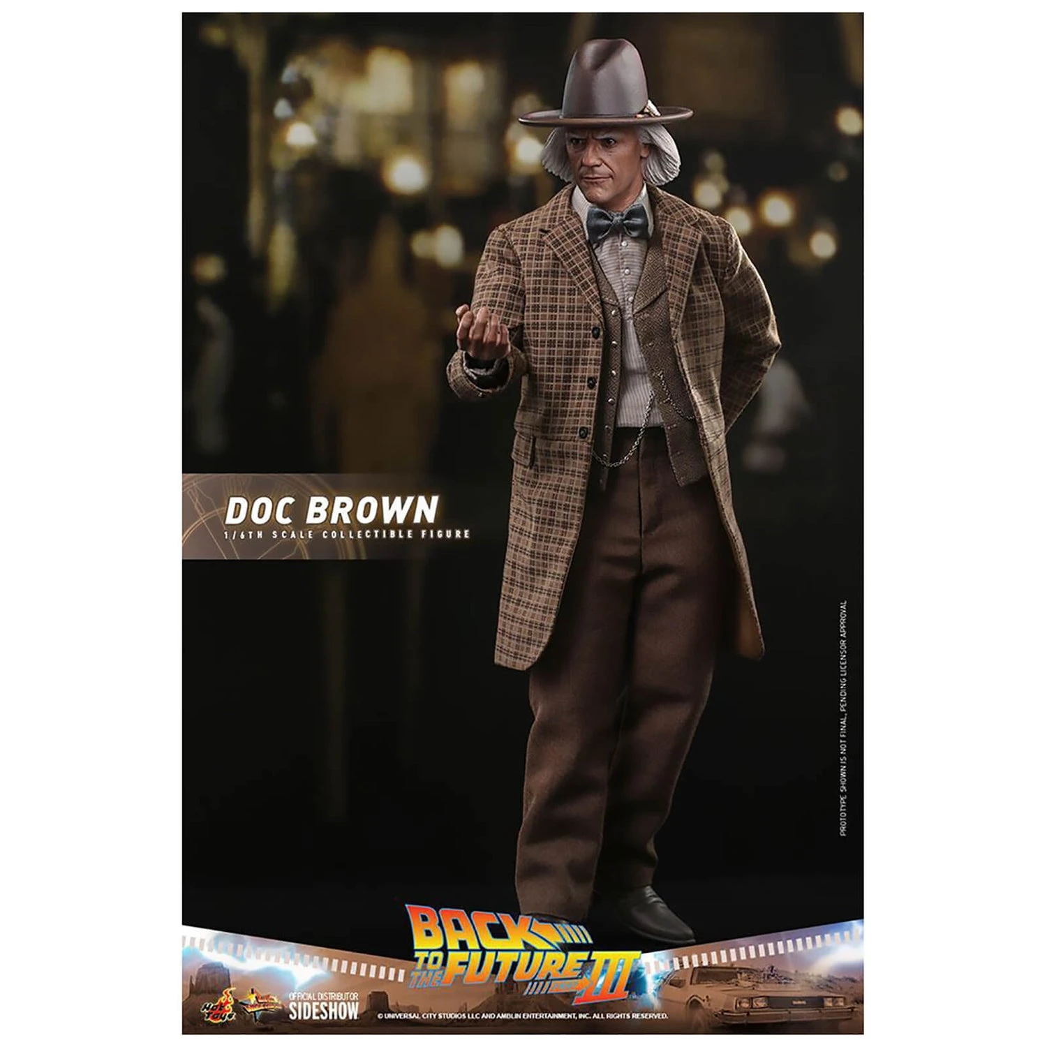 Hot Toys Back To The Future III Movie Masterpiece Action Figure 1/6 Doc Brown 32cm 8 Hot Toys Back To The Future III Movie Masterpiece Action Figure 1/6 Doc Brown 32cm - Image 6