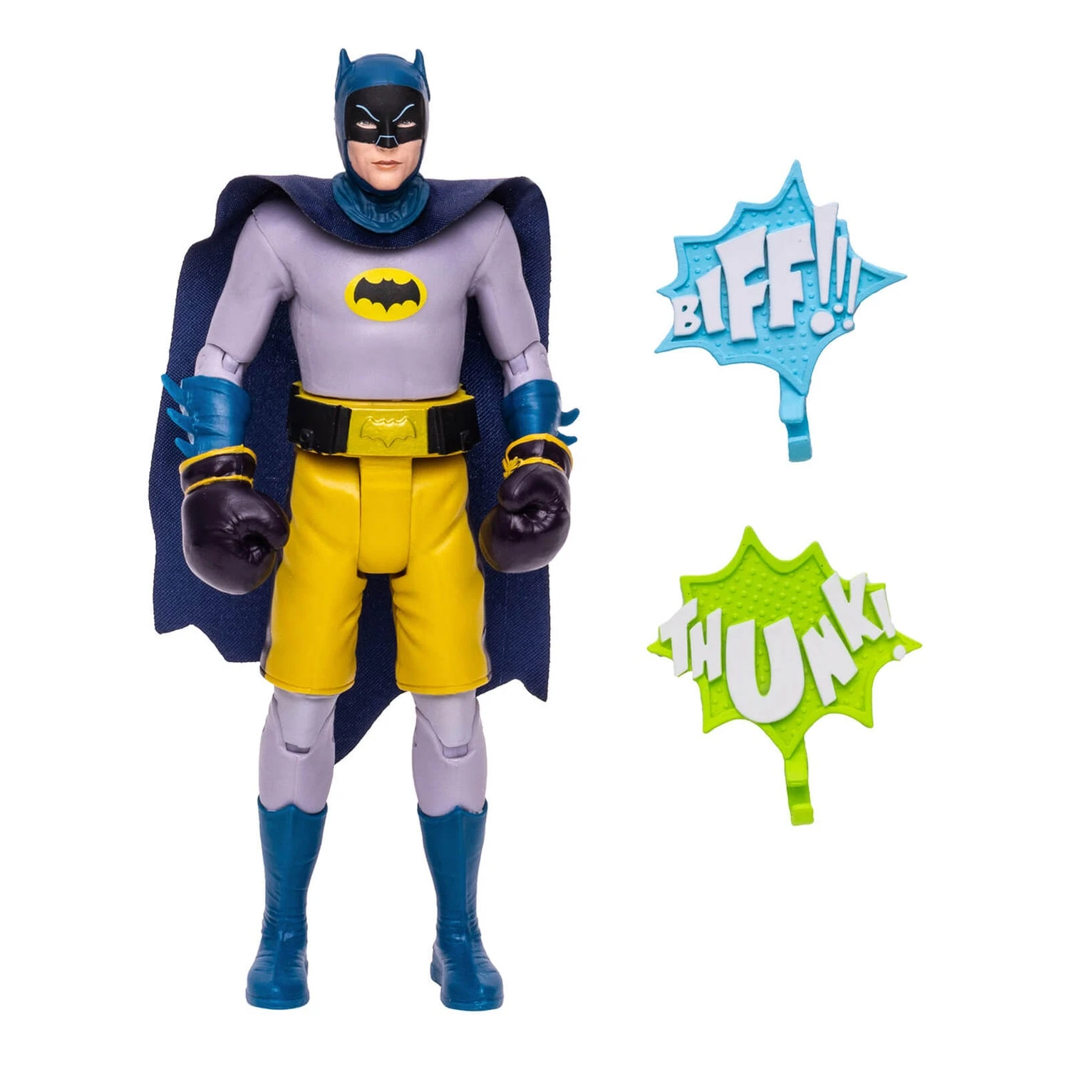 McFarlane DC Retro 6In Wv3 - Batman 66 - Batman Boxing Action Figure 4 McFarlane DC Retro 6In Wv3 - Batman 66 - Batman Boxing Action Figure - Image 2