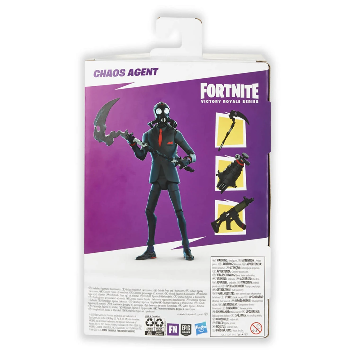 Hasbro Fortnite Victory Royale Series Chaos Agent 6 Inch Action Figure 8 Hasbro Fortnite Victory Royale Series Chaos Agent 6 Inch Action Figure - Image 6