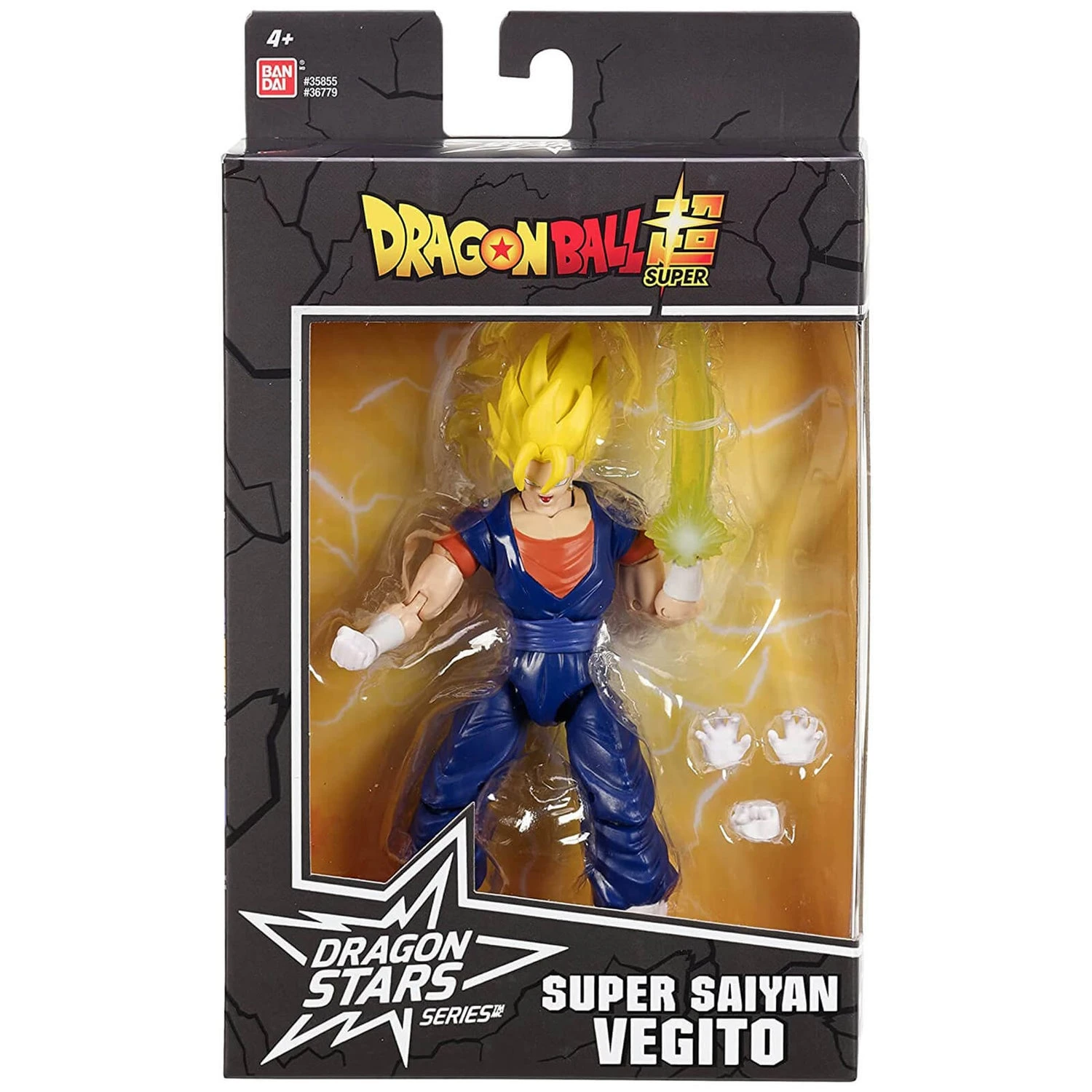 Bandai Dragon Stars Dragon Ball Super Super Saiyan Vegito Action Figure 8 Bandai Dragon Stars Dragon Ball Super Super Saiyan Vegito Action Figure - Image 6