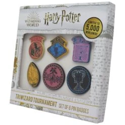 FANATTIK Harry Potter Tri-Wizard Limited Edition Set Of Pins -Television Action Figures Shop 13455409 2944909166534169