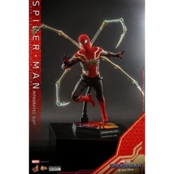 Hot Toys Marvel Spider-Man: Far From Home Movie Masterpiece Action Figure 1/6 Spider-Man (Integrated Suit) 29cm -Television Action Figures Shop 13482304 1034911787849296