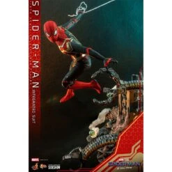Hot Toys Marvel Spider-Man: Far From Home Movie Masterpiece Action Figure 1/6 Spider-Man (Integrated Suit) 29cm -Television Action Figures Shop 13482304 1444911787970817